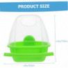 3pcs Bird Food Box Bird Food Container Bird House Bird Cage Plastic Cups Bird Water Feeder Bird Feeder Small [...]