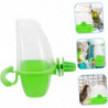 3pcs Bird Food Box Bird Food Container Bird House Bird Cage Plastic Cups Bird Water Feeder Bird Feeder Small [...]