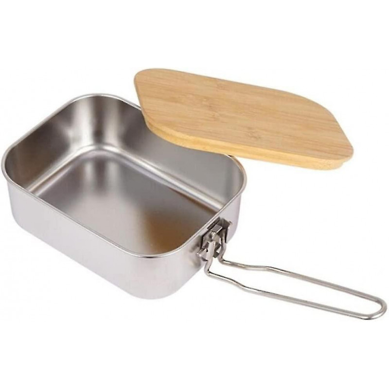 Récipients alimentaires étanches à l’air de la boîte à bento portable en acier inoxydable pour pique-de camping en [...]