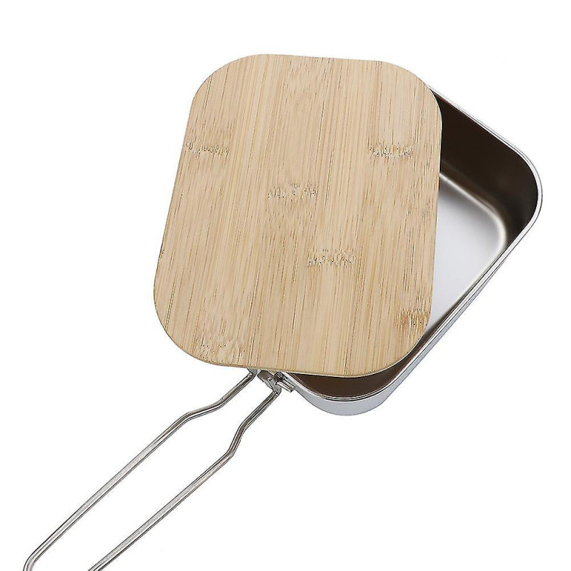 Récipients alimentaires étanches à l’air de la boîte à bento portable en acier inoxydable pour pique-de camping en [...]