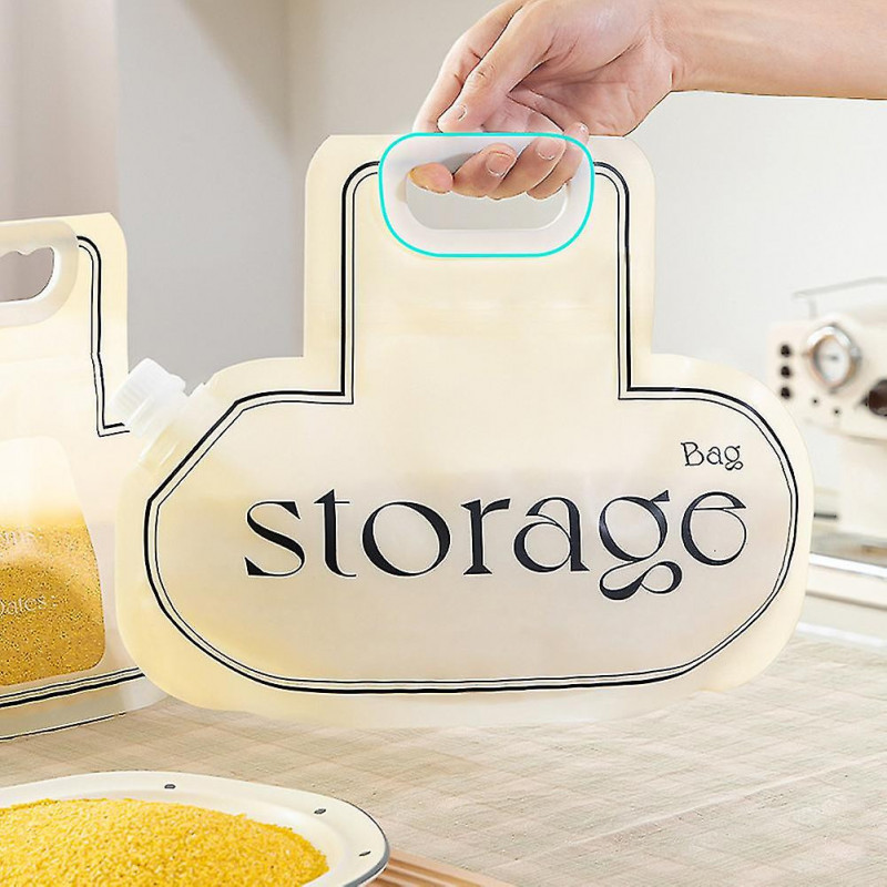 Clouds Shape Grain Storage Bag Moisture-proof Grain Storage Packing Bag Kitchen Supplies