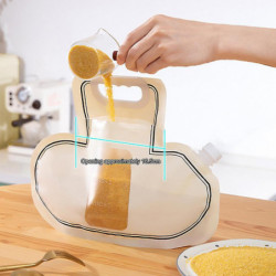 Clouds Shape Grain Storage Bag Moisture-proof Grain Storage Packing Bag Kitchen Supplies Clouds Shape Grain Storage Bag Moisture-proof Grain Storage Packing Bag Kitchen Supplies