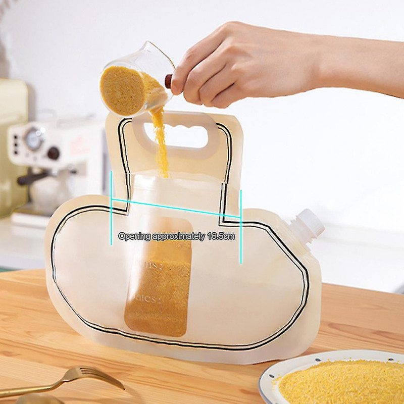 Clouds Shape Grain Storage Bag Moisture-proof Grain Storage Packing Bag Kitchen Supplies