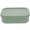 Portable Food Container Fresh Keeping Sealed Box Rectangular Storage Box Practical Storage Box(720ml) Light Green