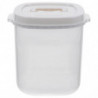 Food Container Grain Storage Bucket Multi-grid Rice Dispenser Reusable Plastic Flour Container