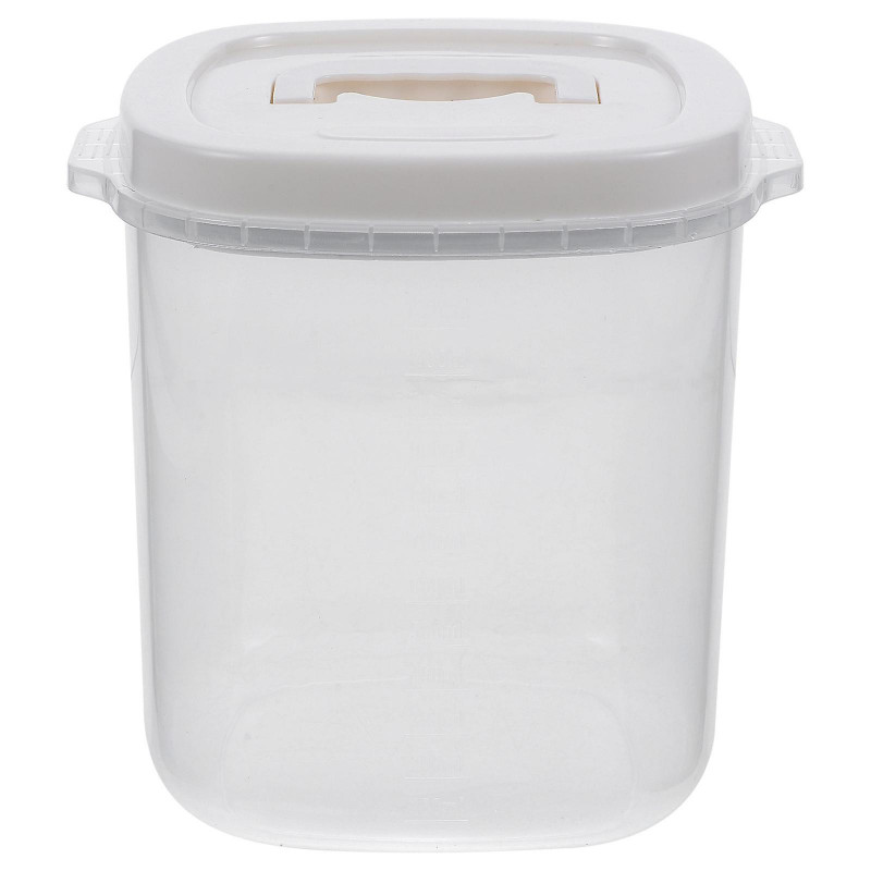 Food Container Grain Storage Bucket Multi-grid Rice Dispenser Reusable Plastic Flour Container