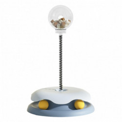 Cat Spring Teaser With Transparent Food Storage Ball Durable Bite Resistant Cat Toy Pet Cat Supplies Cat Spring Teaser With Transparent Food Storage Ball Durable Bite Resistant Cat Toy Pet Cat Supplies