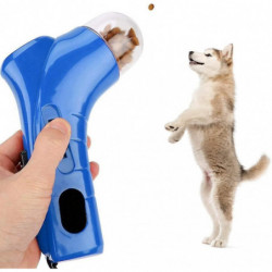 Pet Treat Launcher Shooter Dog Food Catapult Puppy Snack Feeder Dispenser Pet Training Toys Interactive Toys