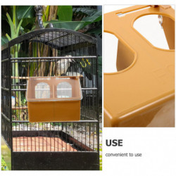 Cage Pigeon Alimentation Conteneur Mangeoire À Oiseaux Perroquet Nourriture Bol D’eau Pigeon Cage Outil D’alimentation Cage Pigeon Alimentation Conteneur Mangeoire À Oiseaux Perroquet Nourriture Bol D’eau Pigeon Cage Outil D’alimentation