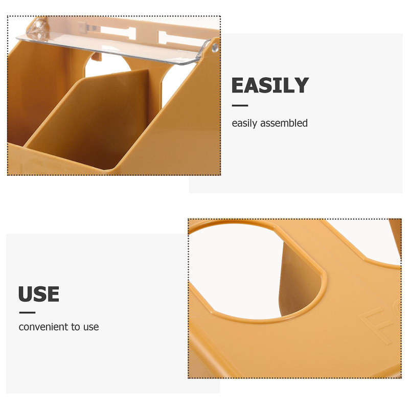 Cage Pigeon Alimentation Conteneur Mangeoire À Oiseaux Perroquet Nourriture Bol D’eau Pigeon Cage Outil D’alimentation