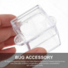 10 Pcs Clear Container Kid Toys Small Cages Magnifier Container Household Magnifying Jar Viewer