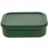 Portable Food Container Fresh Keeping Sealed Box Rectangular Storage Box Practical Storage Box(720ml) Green