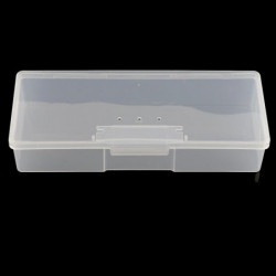 2 Pieces Pp Transparent With Lid Storage Box Collection Container 2 Pieces Pp Transparent With Lid Storage Box Collection Container
