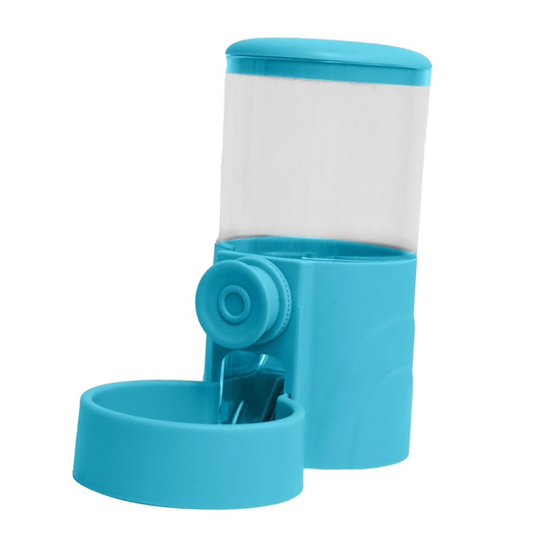 Feeding Container Cat Dog Automatic Pet Feeder For Hamster Kitten Large Cats Blue Food Dispenser