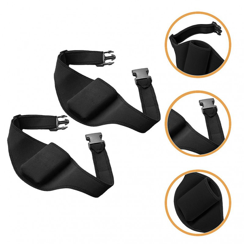 2Pcs Fitness Microphone Carrier Waist Bag Fitness Mic Storage Holder Mic Container