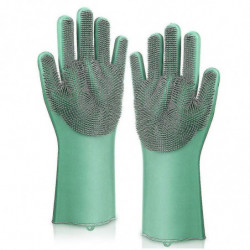 Fournitures pour animaux de compagnie Gants en silicone de nettoyage, anticorrosion et durables, pratiques et [...]