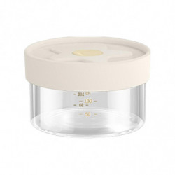 Glass Storage Jar Container With Scale Organization Jar For Sugar Coffee 100ml Glass Storage Jar Container With Scale Organization Jar For Sugar Coffee 100ml