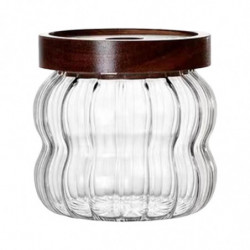 Storage Jar With Airtight Lid Transparent Food Storage Canisters For Kitchen 340ml Vertical Storage Jar With Airtight Lid Transparent Food Storage Canisters For Kitchen 340ml Vertical