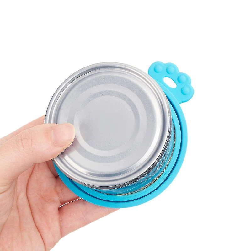 Pet Can Lids For Dog Food Tins, Universal Silicone Cat Food Can Covers For Tins, 1 Fit 3 Standard Size Cat Dog [...]