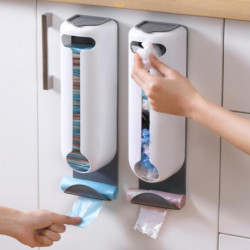 Wall Mount Plastic Bag Organizer Holder Easy Access No Drilling Self Adhesive Grocery Bags Saver Shopping Bag [...]