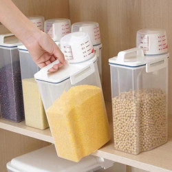 Household Miscellaneous Grain Storage Tank Portable Grain Sealed Storage Box For Kitchen Supplies Household Miscellaneous Grain Storage Tank Portable Grain Sealed Storage Box For Kitchen Supplies