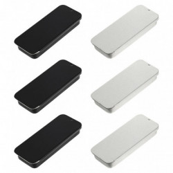 6 Pcs Couvercle De Bac De Rangement Mini Conteneurs Organisation Garde-Manger Organisateur De Bonbons Boîte [...]