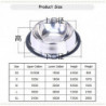 3 Styles Pet Feeding Bowls Stainless Steel Non-slip Dog Bowl Durable Anti-fall Cat Puppy Feeder For Dogs Teddy [...]