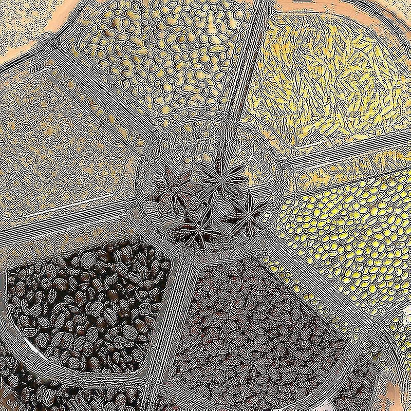 Separate Rice Bucket Rotating Grain Storage Box Household Insect-proof Moisture-proof Sealed Rice Storage Box-yvan