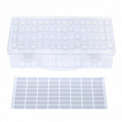 Clear Plastic Diamond Storage Box With Handle Clear Plastic Diamond Storage Box With Handle