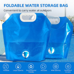Water Storage Bag Foldable Bag 2 Pcs 10l Large Capacity With Food Grade Water Storage Bag Foldable Bag 2 Pcs 10l Large Capacity With Food Grade