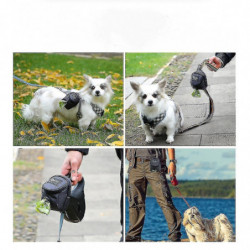 Dog Treat Bag Pet Feces Treat Bag Holder Dog Feces Treat Bag Dispenser Outdoor Stand Carry Dog Trash Zipper Bag [...]