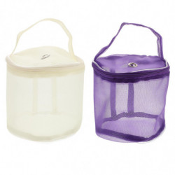 2Pcs Yarn Balls Bag Portable Woolen Yarn Handbag Household Embroidery Yarn Container 2Pcs Yarn Balls Bag Portable Woolen Yarn Handbag Household Embroidery Yarn Container