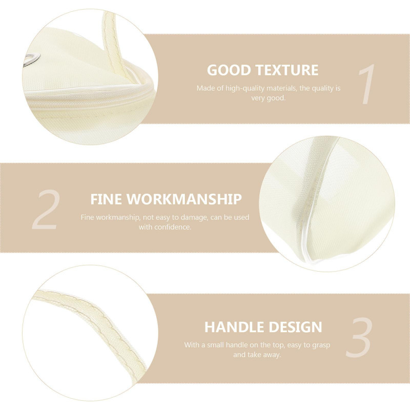 2Pcs Yarn Balls Bag Portable Woolen Yarn Handbag Household Embroidery Yarn Container