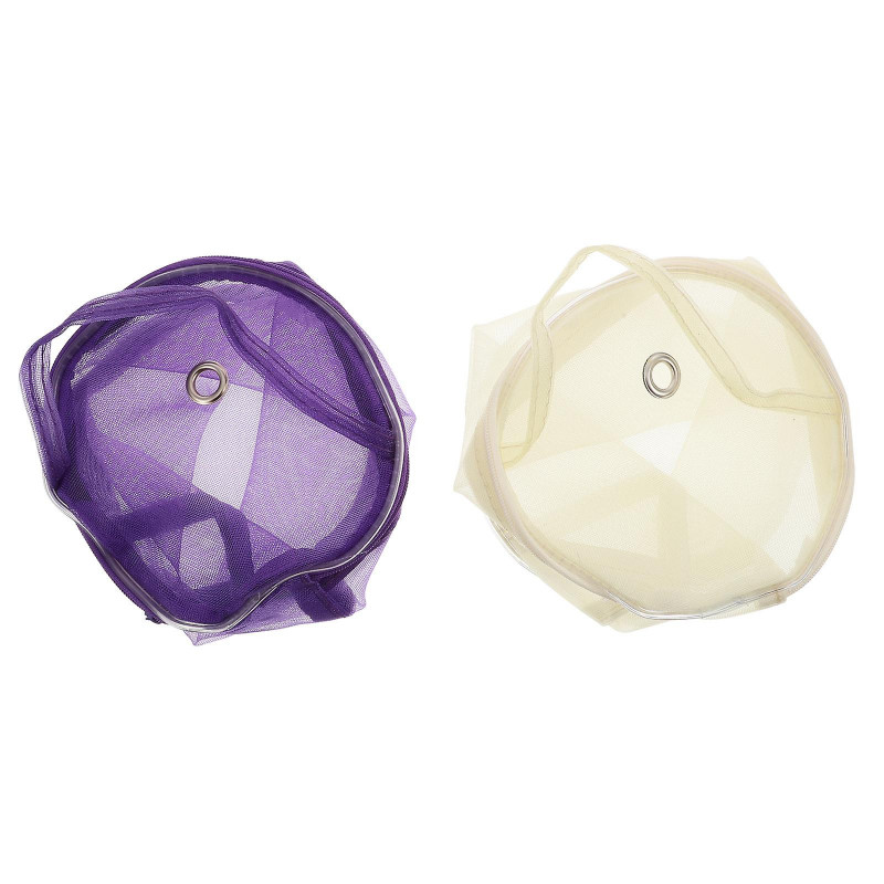 2Pcs Yarn Balls Bag Portable Woolen Yarn Handbag Household Embroidery Yarn Container