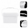 Painting Bucket Paints Container with Cover and Handle Painting Varnish Storage Bucket White