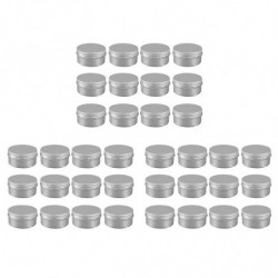 36pack 80ml boîtes de conserve contenants Thé boîte en aluminium baume à lèvres baume à lèvres boîte de rangement [...]