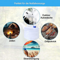 Bidon d’eau pliable, bidon d’eau avec robinet, bidon d’eau camping 10l, collapsib Bidon d’eau pliable, bidon d’eau avec robinet, bidon d’eau camping 10l, collapsib