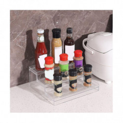 Tiered Cupboard Shelves - Frees Tanding Kitchen Pantry Storage For Tins, Jars And Cans - For Pantries Display Stand Tiered Cupboard Shelves - Frees Tanding Kitchen Pantry Storage For Tins, Jars And Cans - For Pantries Display Stand
