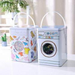 Washing Powder Box Storage with Handle, Dry Food Rice Flour Detergent Food Container Dog Foodstyle 1 Washing Powder Box Storage with Handle, Dry Food Rice Flour Detergent Food Container Dog Foodstyle 1