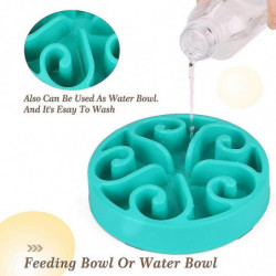 Slow Bowl Slow Feeder Dog Bowls Anti Choking Fun Feeder Slow Dog Food Dish Interactive Bloat Stop Dog Bowl Puzzle [...]