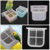 Bird Feeder Bird Cage Food Box Parrot Food Holder Hanging Food Container Bird Cage Feeder