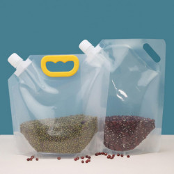 Storage Bag Food Storing Transparent Portable Thickened Non-toxic Bpa-free Moisture-proof Sealed Packaging 10pcs Storage Bag Food Storing Transparent Portable Thickened Non-toxic Bpa-free Moisture-proof Sealed Packaging 10pcs