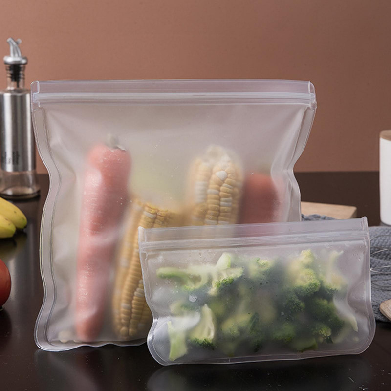 Légumes Aliments Sac Scellable Réfrigérateur De qualité alimentaire Réutilisable Transparent Scellé Sac de [...]