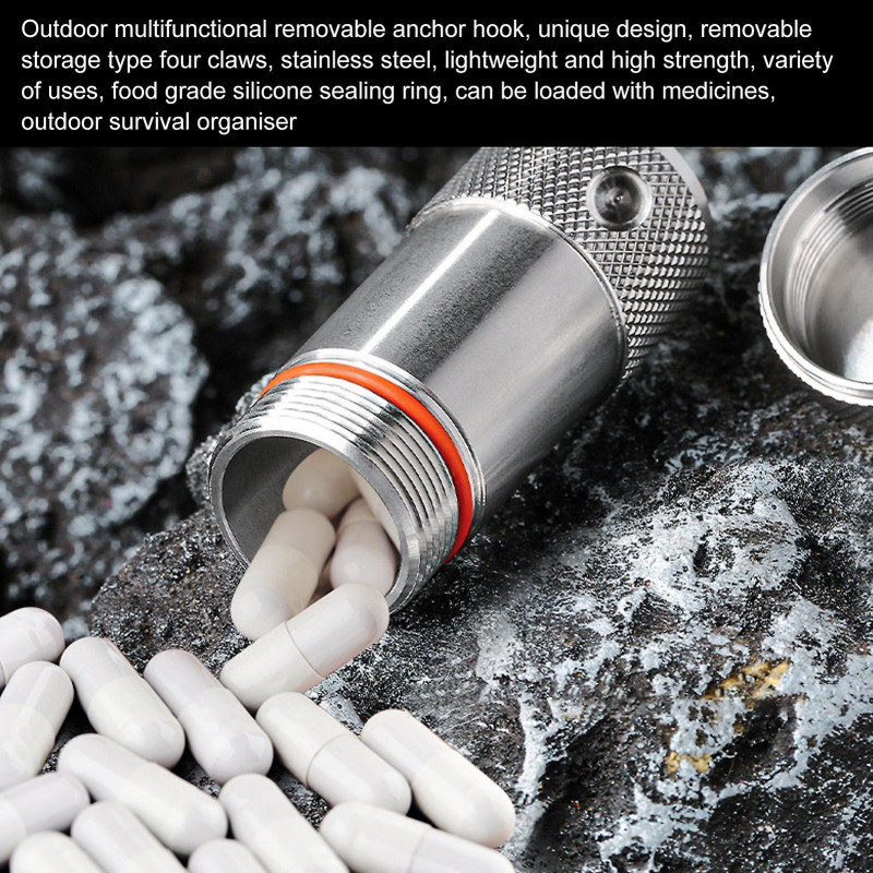 Boîte de conteneur de tablette amovible étanche en acier inoxydable portable boîte à tablette scellée pour les [...]