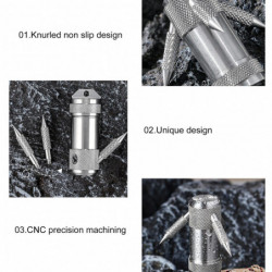 Boîte de conteneur de tablette amovible étanche en acier inoxydable portable boîte à tablette scellée pour les [...]