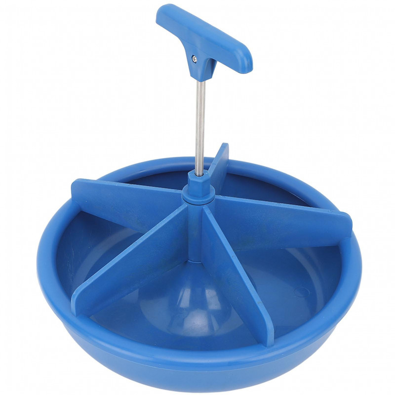 5 Girds Pig Feeder Circular Eating Trough Piglet Food Bucket Feeding Container Rear Hanging Hook