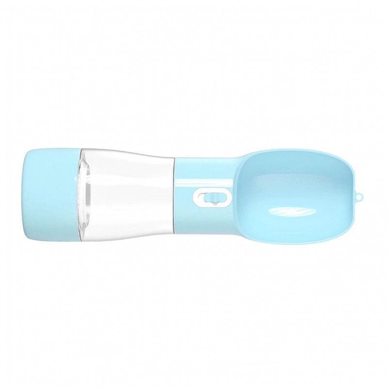 Pet Food Water Bottle Multifunctional Portable Pet Water Bottle with Food Container for Walking Hiking Travel [...]