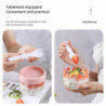 Contenants d’avoine de nuit avec couvercles et cuillères, pots de yogourt portables Tasses à dessert de grande [...]