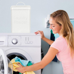 Laundry Storage Tin Boxwashing Et Square Metal Food/flour/sundries Kitchen Storage Tin Canister/ Et/containers [...]