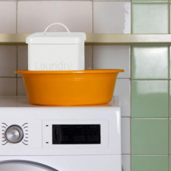 Laundry Storage Tin Boxwashing Et Square Metal Food/flour/sundries Kitchen Storage Tin Canister/ Et/containers [...]